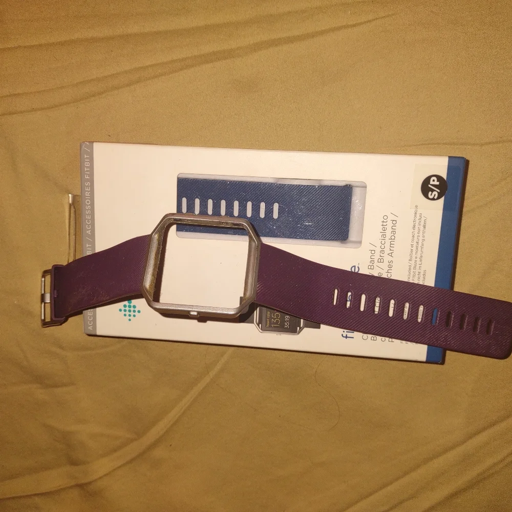 fitbit owned bands purple